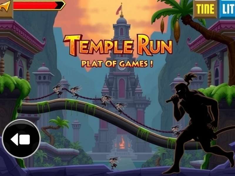 Temple Run Gameplay Screenshot