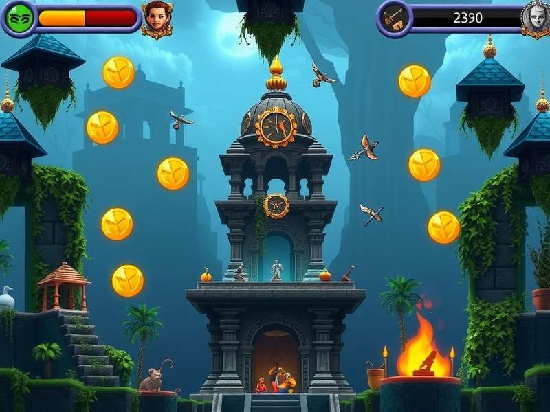 Temple Run PC Windows 7 Gameplay