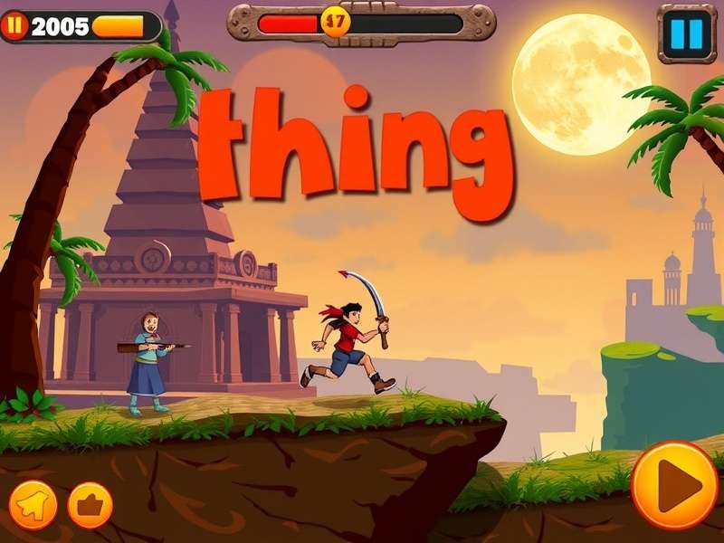 Temple Run Gameplay on Laptop