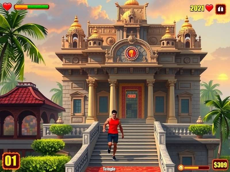 Temple Run Windows PC पर गेमप्ले