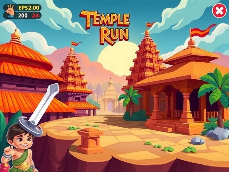 Temple Run गेमप्ले स्क्रीनशॉट