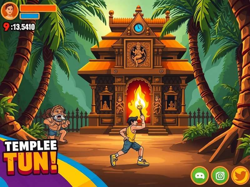 Temple Run 2 हर्ट सिस्टम डेमो