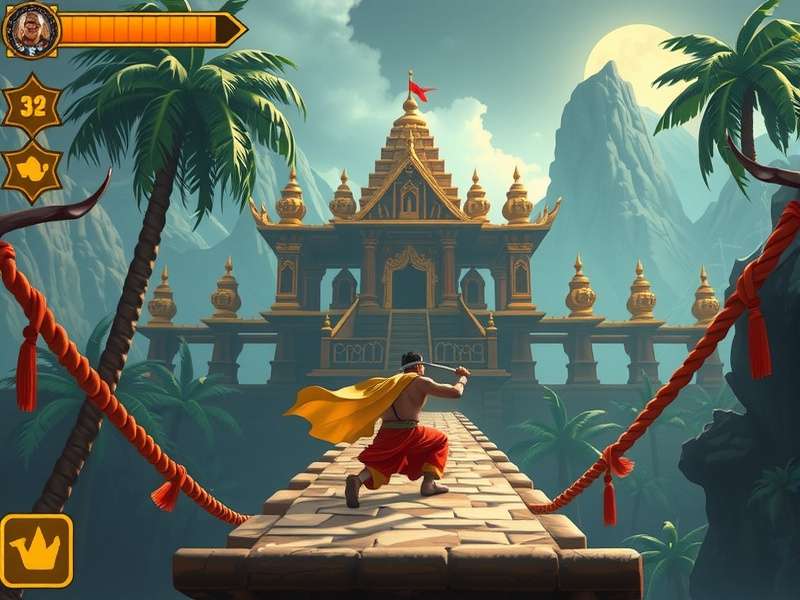 Temple Run कैरेक्टर चयन स्क्रीन