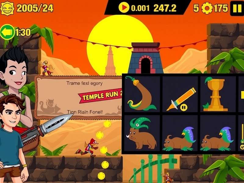 Temple Run 2 Gameplay Screenshot