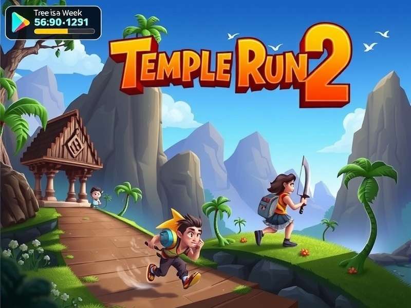 Temple Run 2 Mod APK promotional image