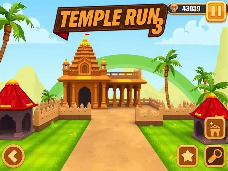 Temple Run 3 Mod APK Stick Gameplay
