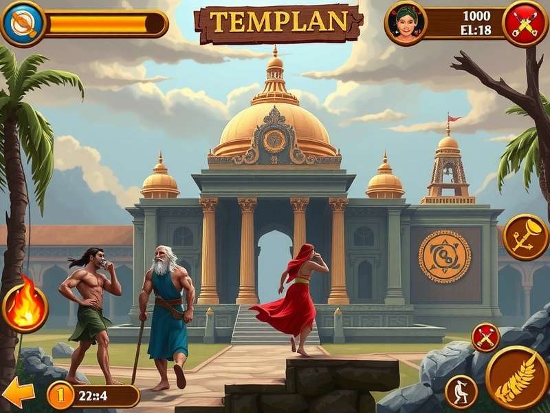Temple Run Gameplay Screenshot