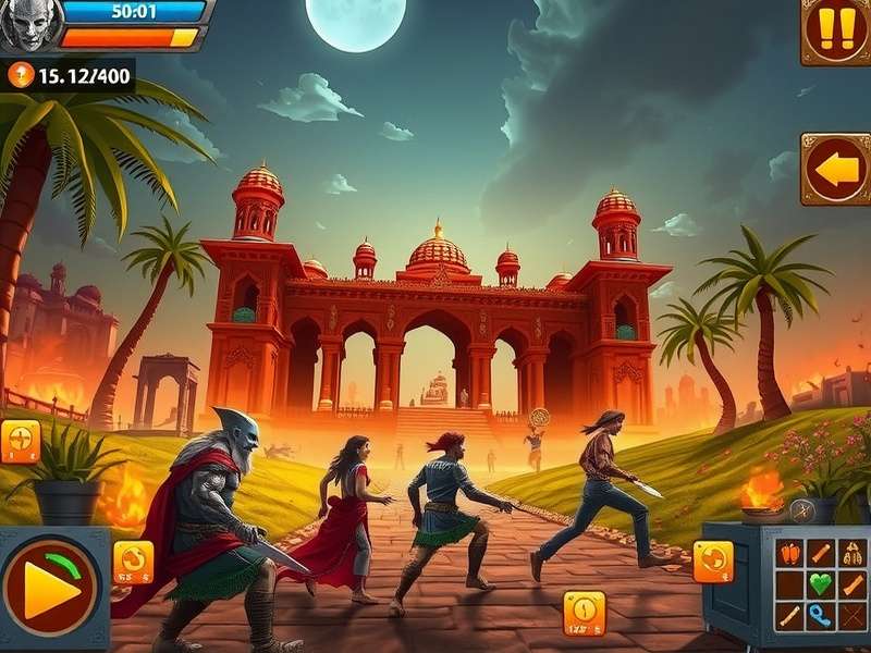 Temple Run Oz Game Screenshot