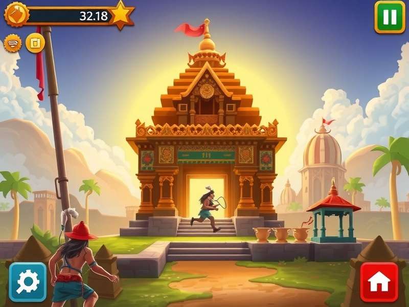 Temple Run Second Game gameplay screenshot