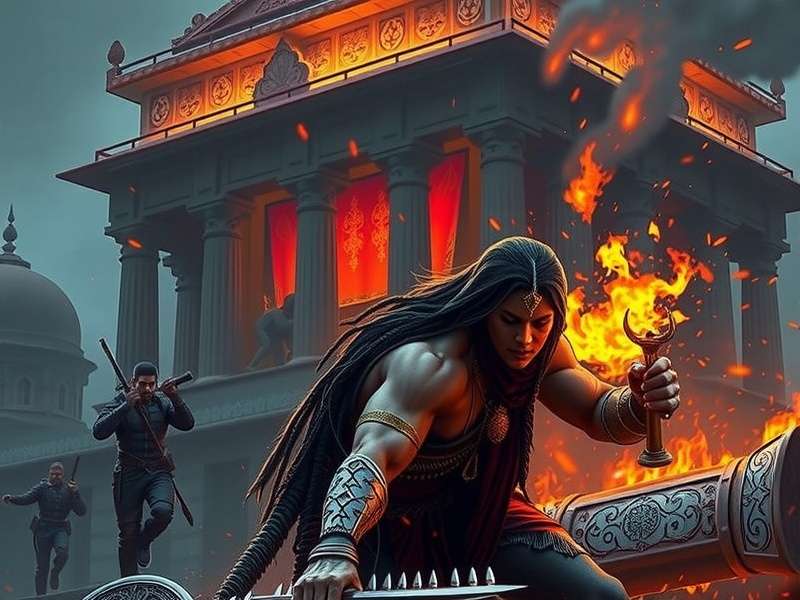 Temple Run Brave Deathstroke गेमप्ले स्क्रीनशॉट