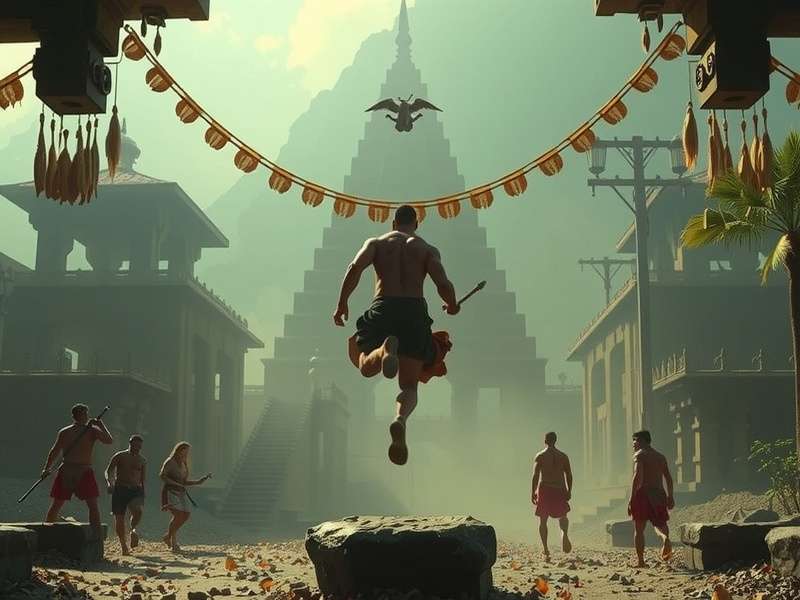 Temple Run Game Ending Scene