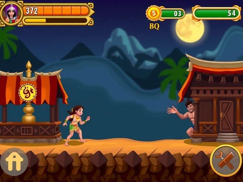 Temple Run 1 Gameplay Screenshot