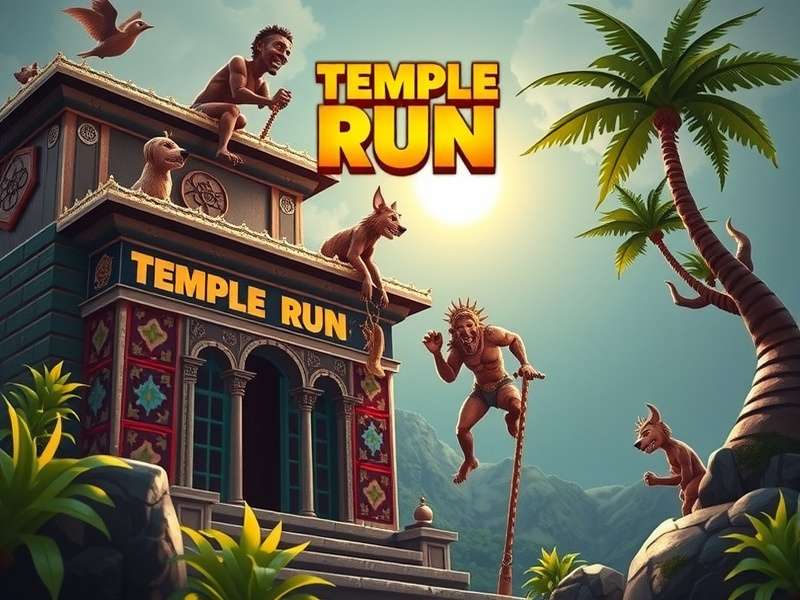 Temple Run Gameplay on Poki