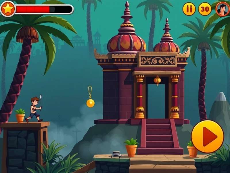 Temple Run Gameplay Screenshot