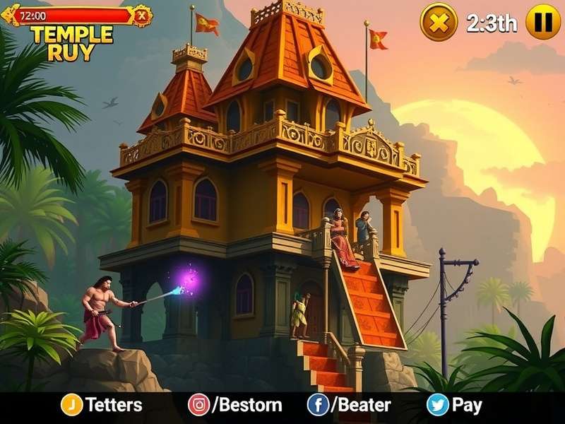 Temple Run 3 Gameplay Screenshot