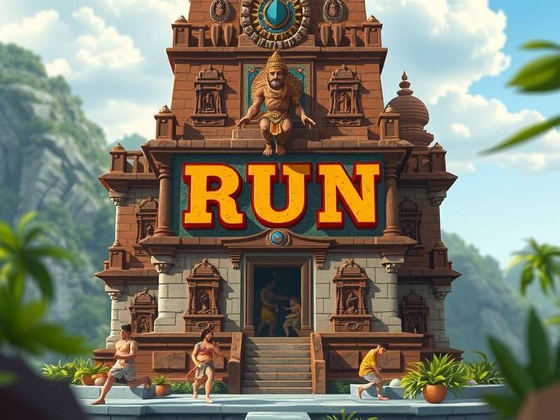 Barry Bones Temple Run Character
