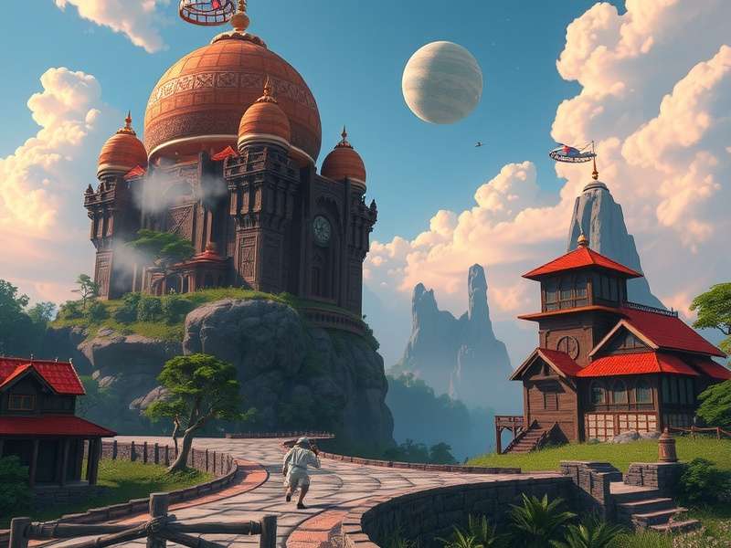 Temple Run Oz iPad Pro gameplay