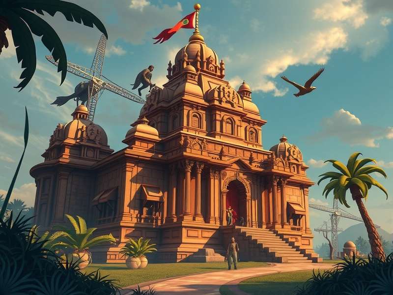 Temple Run Oz Game Screenshot