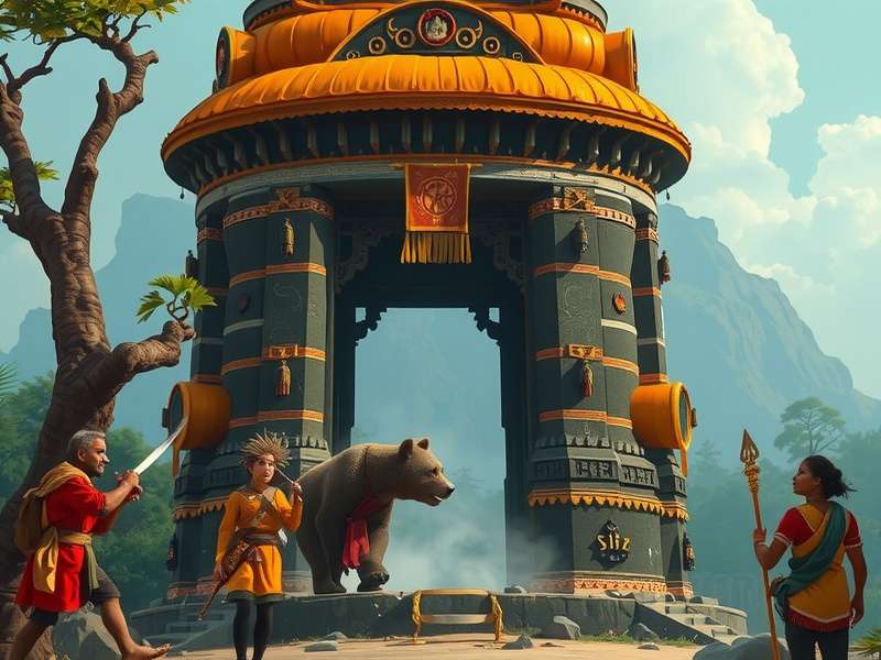 Temple Run Brave Bear गेम स्क्रीनशॉट