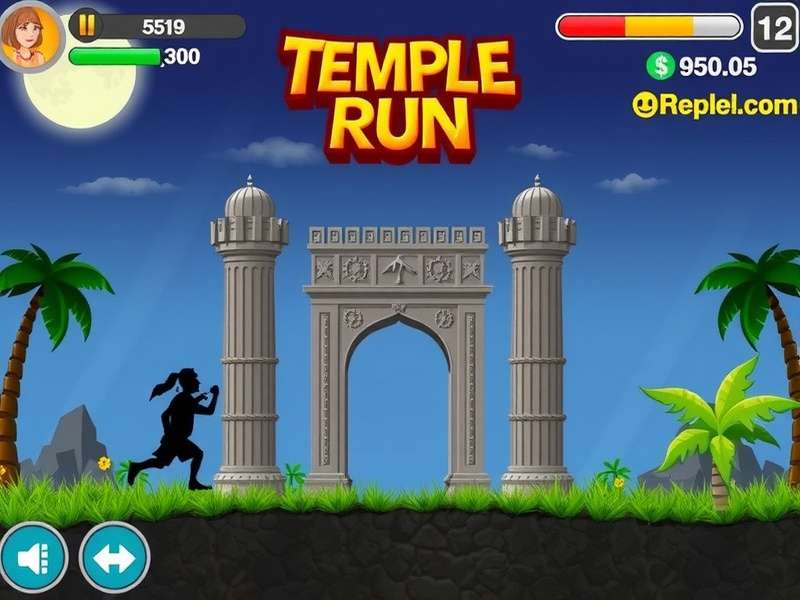 Temple Run Game Screenshot