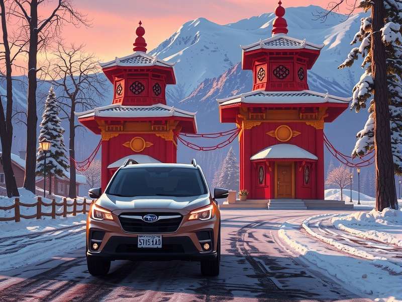 Temple Run 2 Winter Toyland 2020 Subaru gameplay screenshot