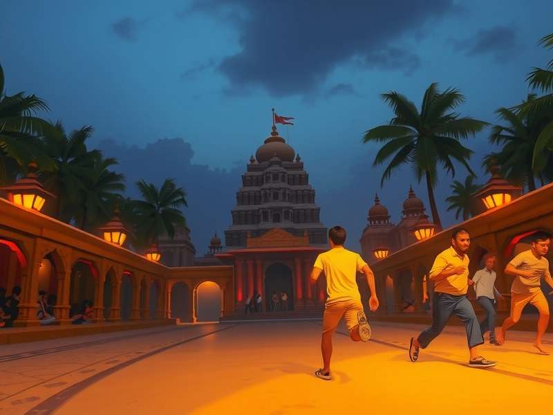 Temple Run असली जिंदगी में एडवेंचर