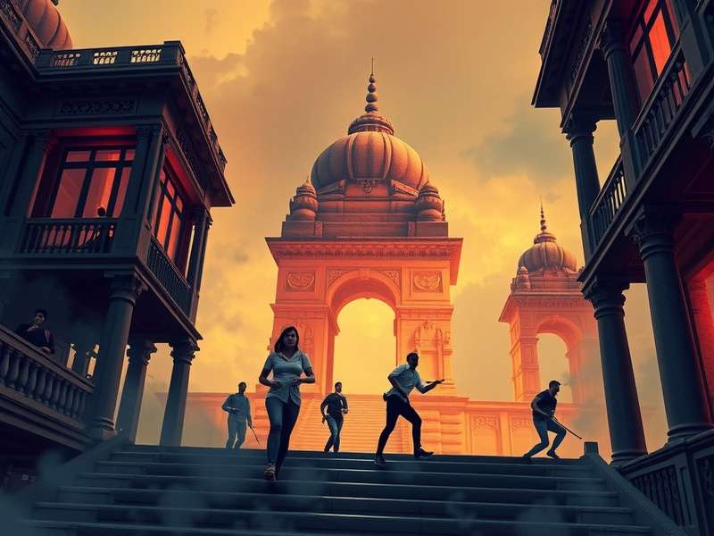 Temple Run गेमप्ले स्क्रीनशॉट फासीवाद विश्लेषण के साथ