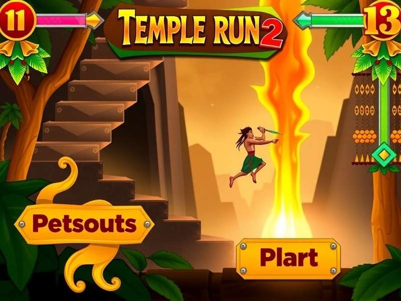 Temple Run 2 Gameplay Screenshot