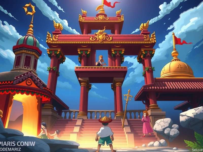 Temple Run 2 One Piece संस्करण गेमप्ले
