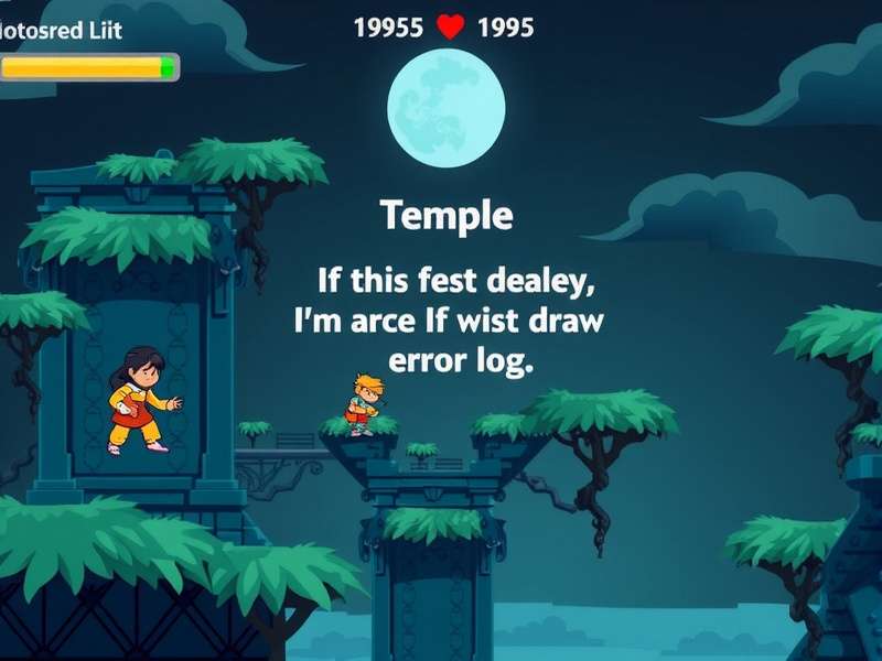 Temple Run IIS Error Log समस्या समाधान