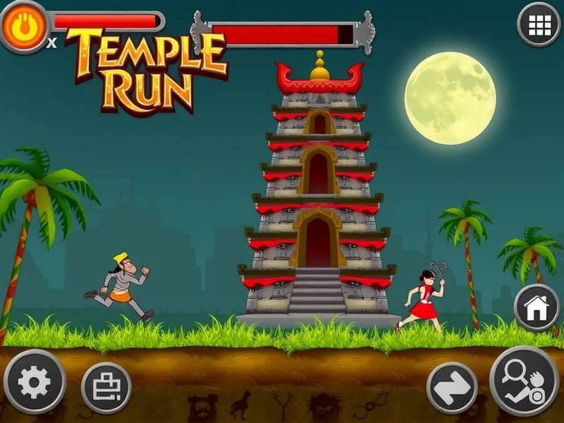 Temple Run Game Screenshot
