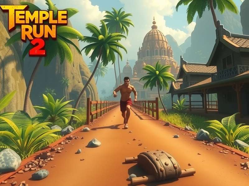 Temple Run 2 Jungle Fall 4 Players Gameplay