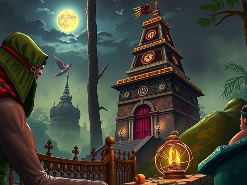 Temple Run 2 Spooky Ridge Gameplay Screenshot