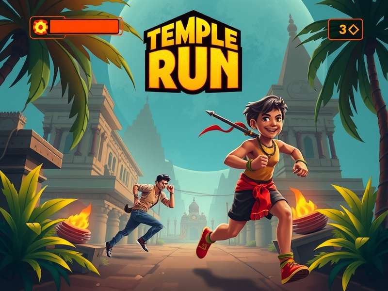 Temple Run Windows 10 gameplay screenshot