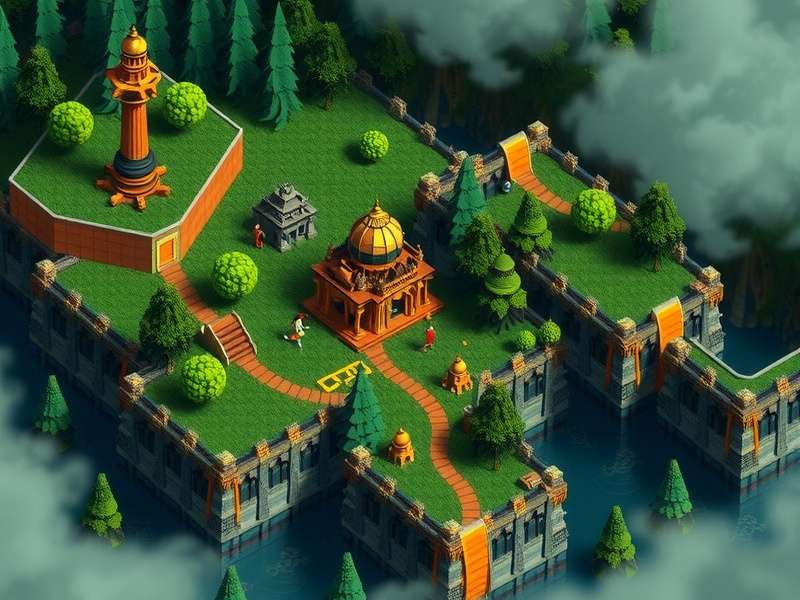 Temple Run 2 Game Map Overview