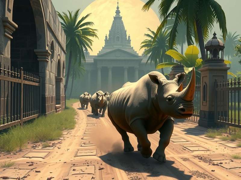 Temple Run 2 Last White Rhinos गेमप्ले