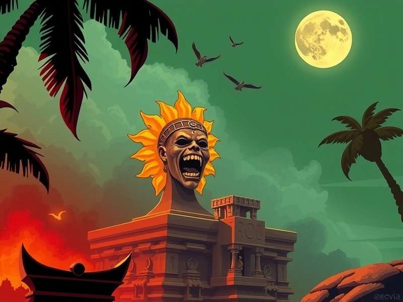 Temple Run Scream Soundtrack विजुअल