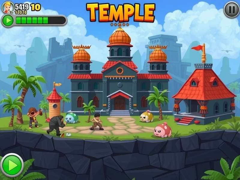 Temple Run Game Screenshot