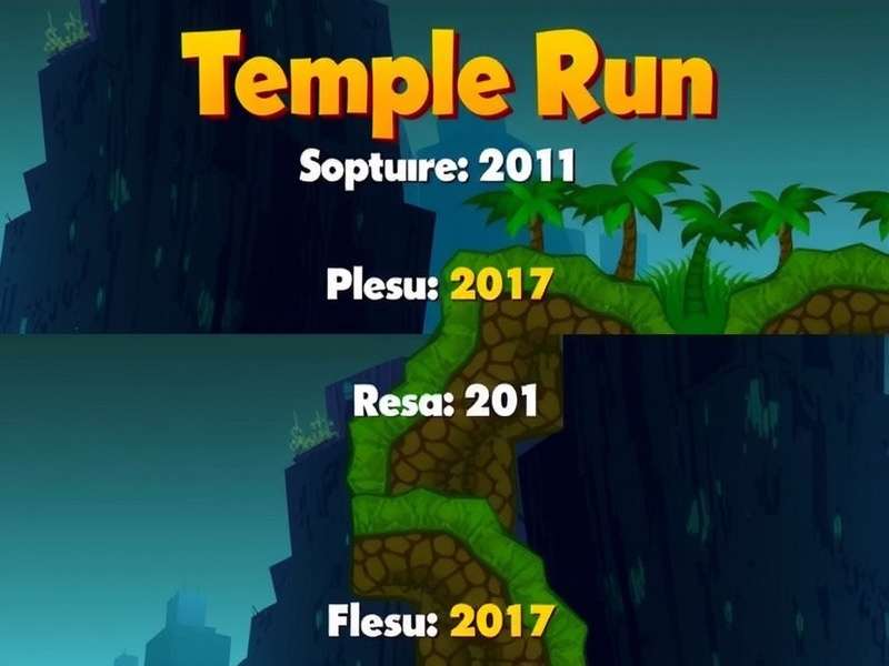 Temple Run 2011 Gameplay Screenshot