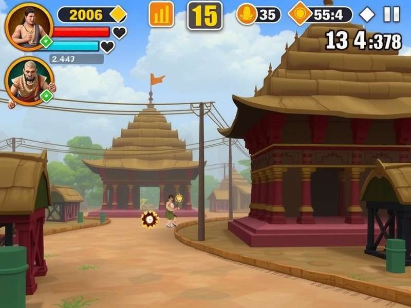 Temple Run Gameplay with Hacks