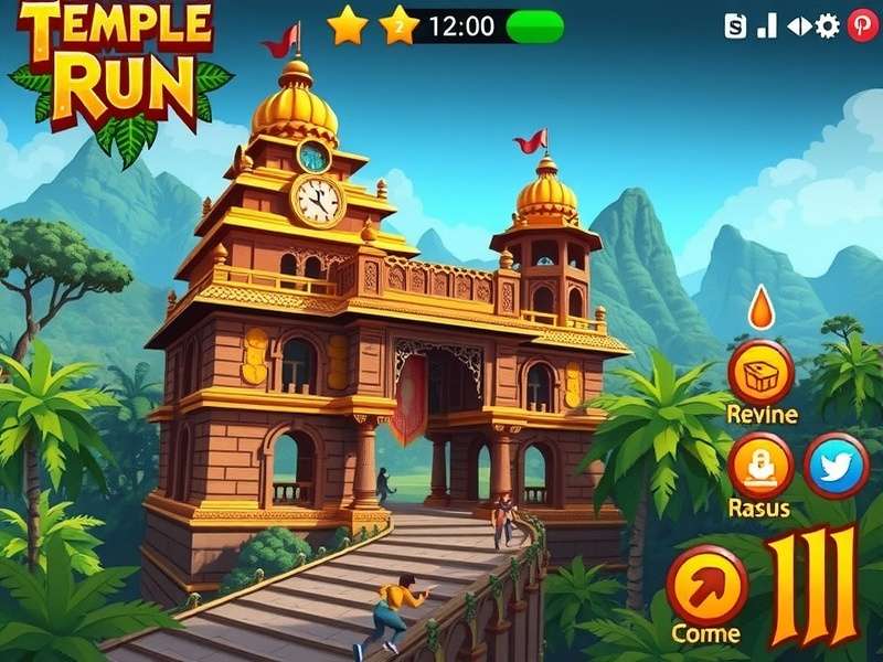 Temple Run Gameplay Screenshot