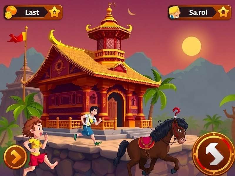 Temple Run Gameplay Screenshot