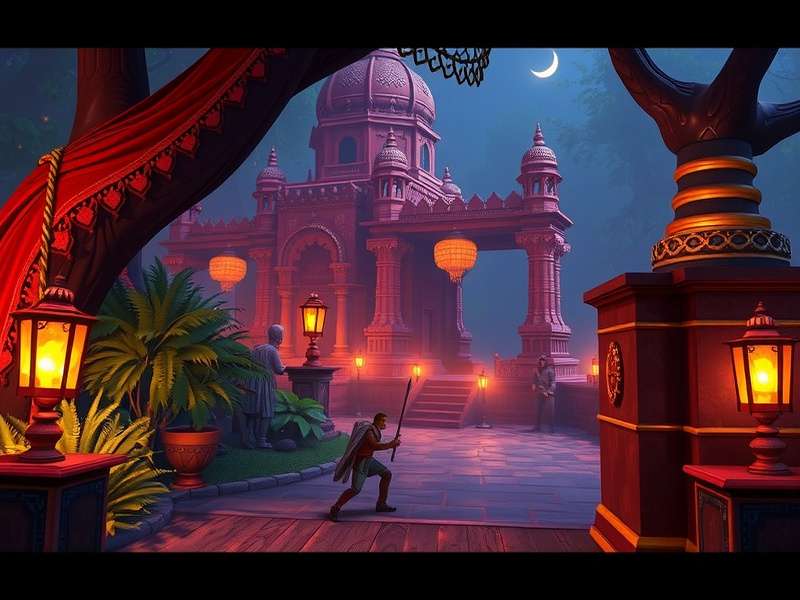 Temple Run 2 Enchanted Palace Trailer Screenshot