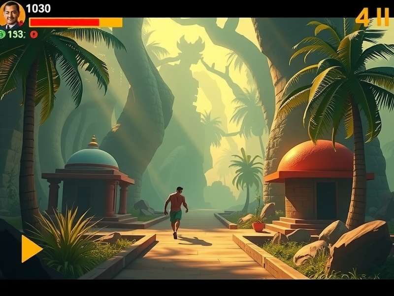 Temple Run Gameplay in Tamil