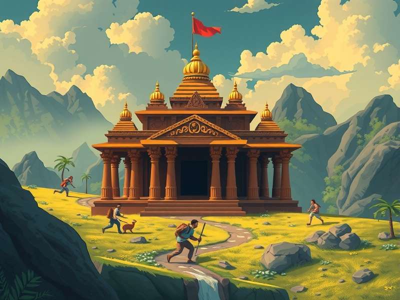 Temple Run IO Games gameplay screenshot