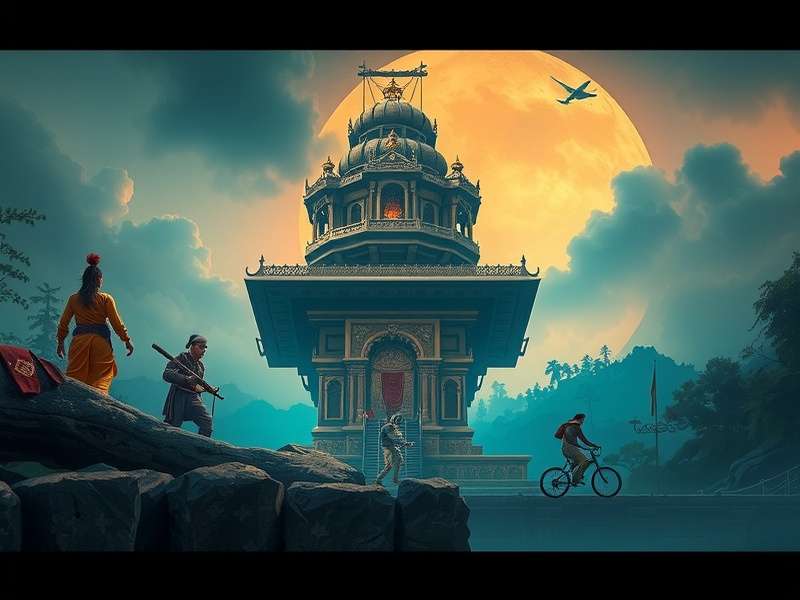Temple Run Brave Bruks HDR TV गेमप्ले