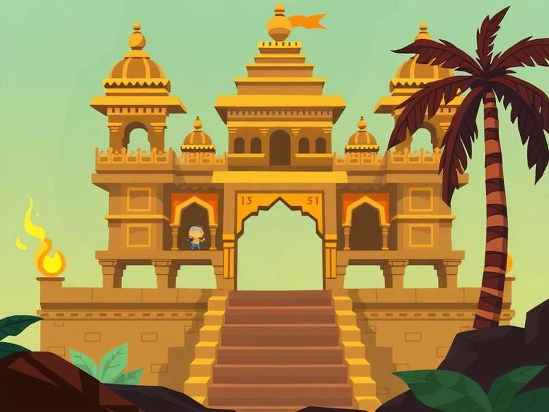 Temple Run Animation ID Gameplay