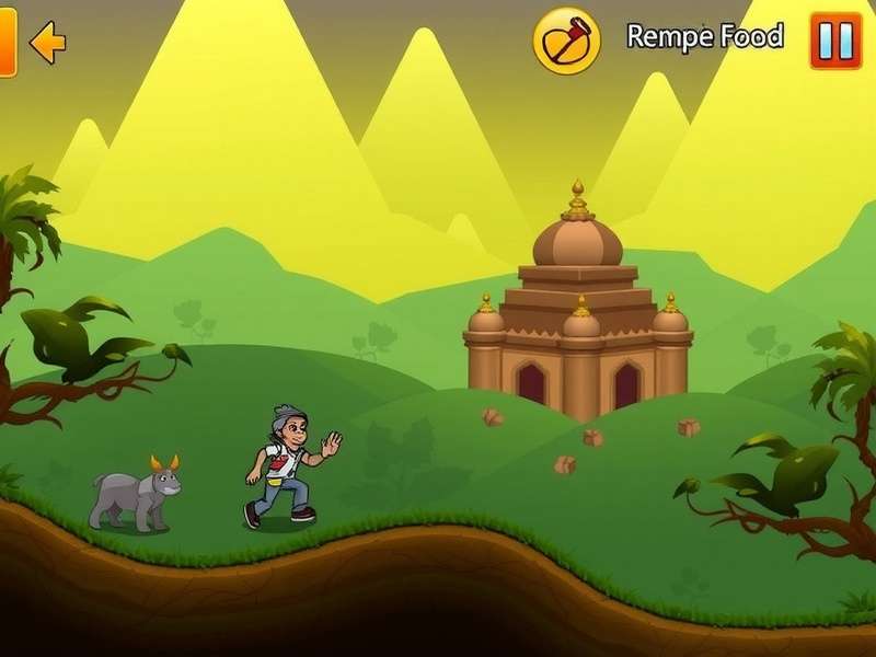 Temple Run 2011 Gameplay Screenshot