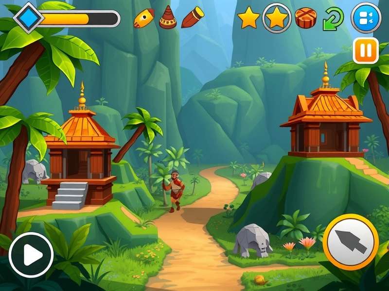 Temple Run 3 iOS 18 Gameplay Screenshot