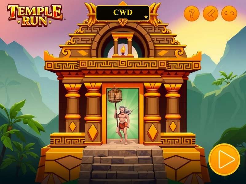 Temple Run Gameplay Screenshot